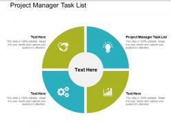 Project manager task list ppt powerpoint presentation icon templates cpb