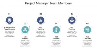 Project Manager Team Members In Powerpoint And Google Slides Cpb