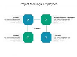 Project meetings employees ppt powerpoint presentation layouts background image cpb