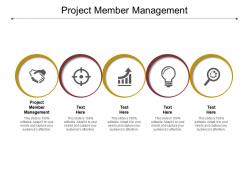 Project member management ppt powerpoint presentation outline show cpb