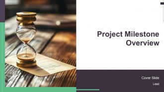Project Milestone Overview PPT Outline AT