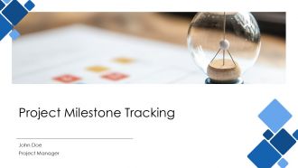 Project Milestone Tracking PPT Guidelines AT