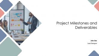 Project Milestones And Deliverables PPT Demonstration AT