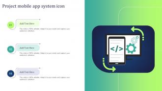 Project Mobile App System Icon