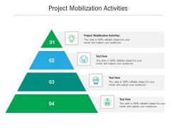 Project mobilization activities ppt powerpoint presentation professional inspiration cpb