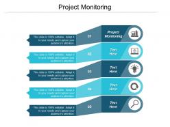 Project monitoring ppt powerpoint presentation infographic template outfit cpb