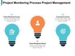 Project monitoring process project management report corporate governance cpb