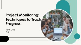 Project Monitoring Techniques To Track Progress PPT Example AT