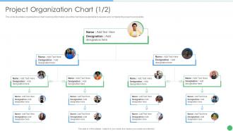 Project organization chart pmp toolkit it
