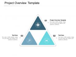Project overview template ppt powerpoint presentation professional format cpb