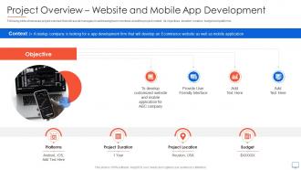 Project Overview Website And Mobile App Development Guide For Web Developers