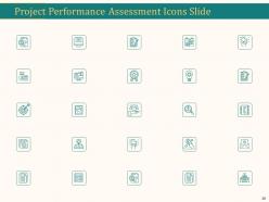 Project performance assessment powerpoint presentation slides