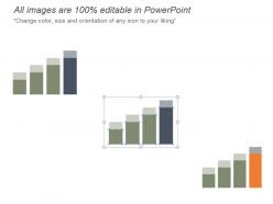 Project performance bar graph powerpoint slide designs download