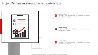 Project Performance Measurement System Icon