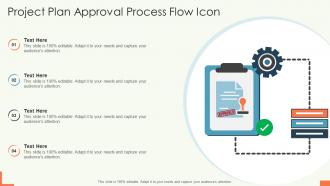 Project Plan Approval Process Flow Icon