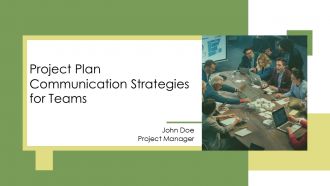 Project Plan Communication Strategies For Teams PPT Summary AT