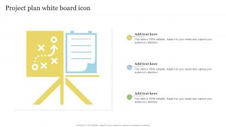 Project Plan White Board Icon