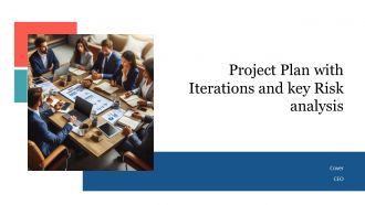 Project Plan With Multiple Iterations And Key Risk Analysis PPT Structure AT
