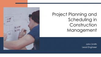 Project Planning And Scheduling In Construction Management PPT Slides AT