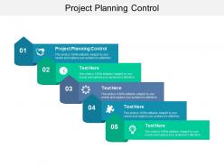 Project planning control ppt powerpoint presentation pictures slideshow cpb
