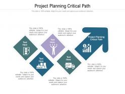 Project planning critical path ppt powerpoint presentation model microsoft cpb