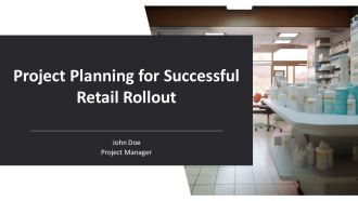 Project Planning For Successful Retail Rollout PPT Example AT