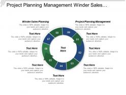 Project planning management winder sales planning customer segmentation