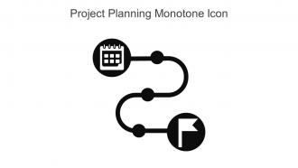 Project Planning Monotone Icon In Powerpoint Pptx Png And Editable Eps Format