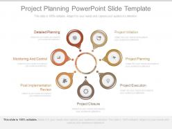 Project planning powerpoint slide template
