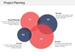 Project planning ppt powerpoint presentation infographic template pictures cpb