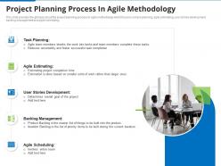 Project planning process in agile methodology agile proposal effective project management it