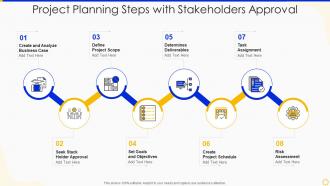Project Planning Steps With Stakeholders Approval