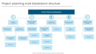 Project Planning Work Breakdown Structure