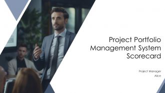 Project Portfolio Management System Scorecard PPT Designs AT