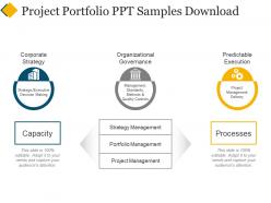 Project Portfolio Ppt Samples Download