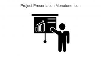 Project Presentation Monotone Icon In Powerpoint Pptx Png And Editable Eps Format