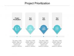 Project prioritization ppt powerpoint presentation diagram lists cpb