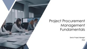Project Procurement Management Fundamentals PPT Template AT