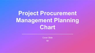 Project Procurement Management Planning Chart PPT Structure AT