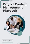 Project Product Management Playbook Report Sample Example Document