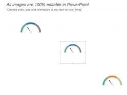 Project progress meter dashboard powerpoint slide designs download