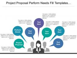Project Proposal Perform Needs Fill Templates Search Results