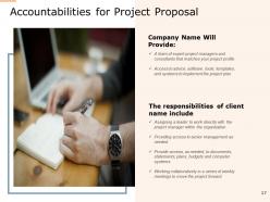 Project proposal template powerpoint presentation slides