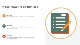 Project Request Fill Out Form Icon