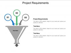Project requirements ppt powerpoint presentation ideas format ideas cpb