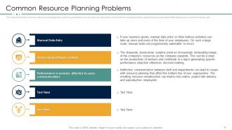 Project Resource Management Plan Powerpoint Presentation Slides ...