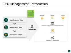 Project risk assessment powerpoint presentation slides