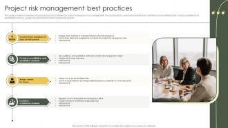 Project Risk Management Best Practices Risk Mitigation And Management Plan