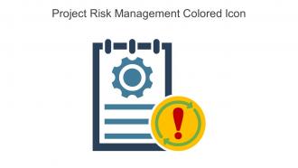 Project Risk Management Colored Icon In Powerpoint Pptx Png And Editable Eps Format