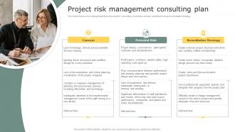 Project Risk Management Consulting Plan